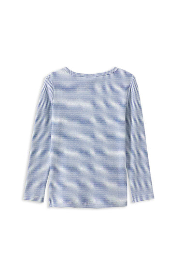 Milky - Blue Stripe Henley